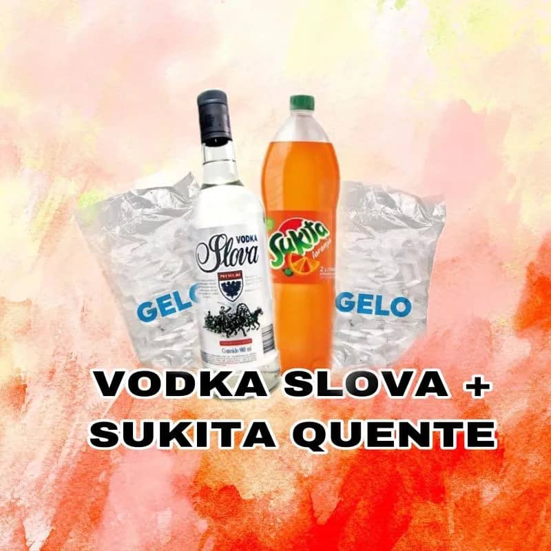 Imagem da campanha Vodka Slova + Sukita Quente