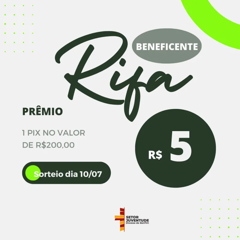 Imagem da campanha Rifa Beneficente