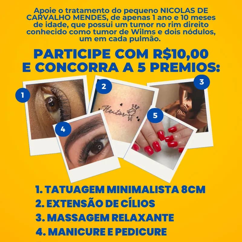 Imagem da campanha Tratamento de NICOLAS DE CARVALHO MENDES
