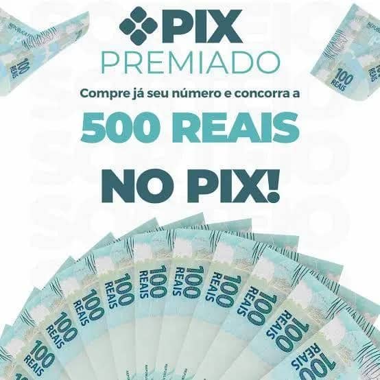 Imagem da campanha Sorteio de 500 Reais