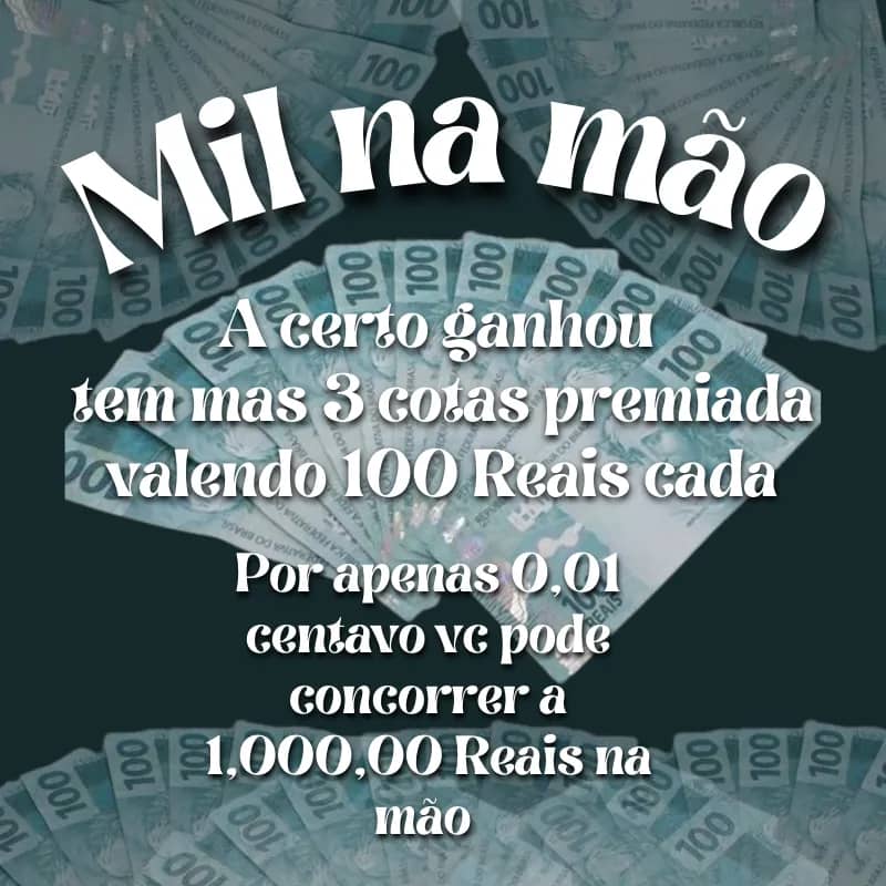 Imagem da campanha Mil Na Mão