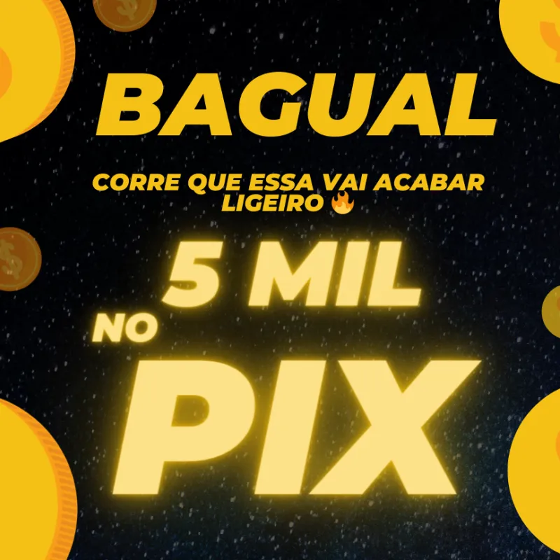 Imagem da campanha 5 MIL no PIX