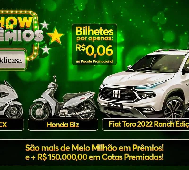 Imagem da campanha 1000 no pix +3 prêmios de 100R$