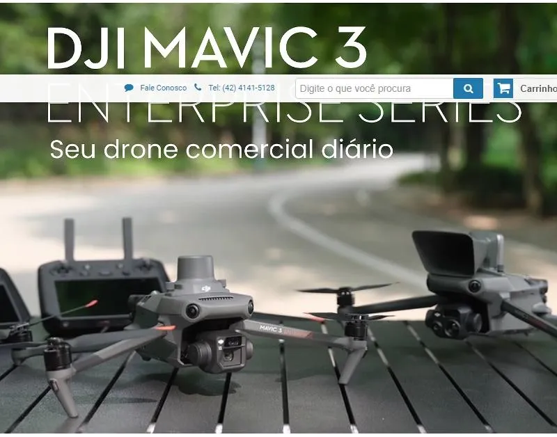 Imagem da campanha Rifa de Drone DJI Mavic 3 Enterprise Thermal Para Pesquisa Ufológica