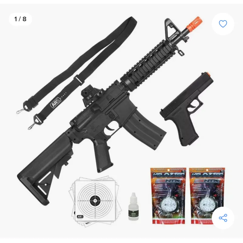 Imagem da campanha Airsoft M4a1 V307 Vigor 6mm + Bandoleira