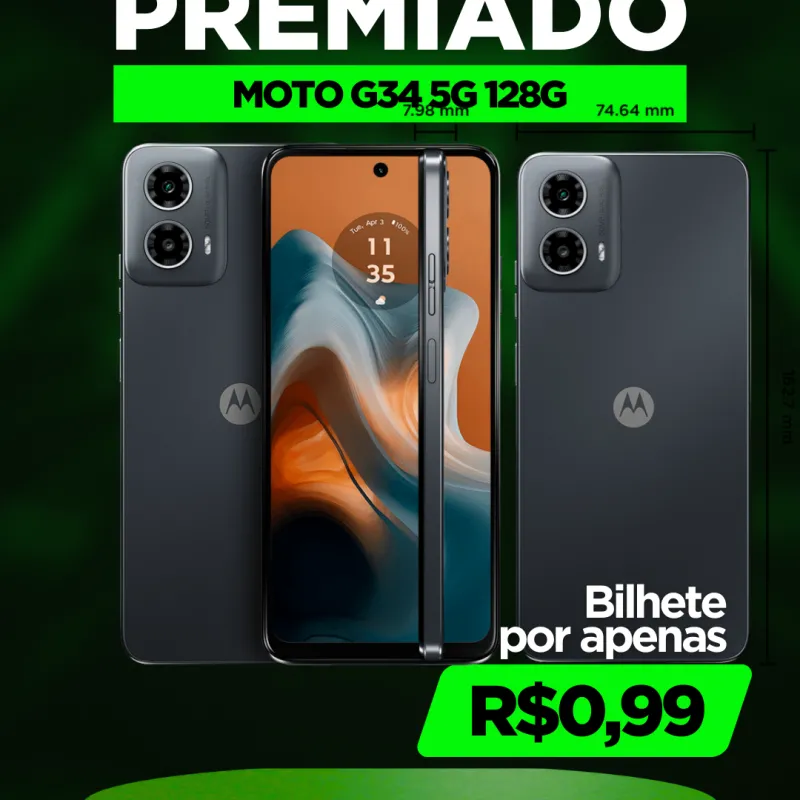 Imagem da campanha MOTOROLA PREMIADO