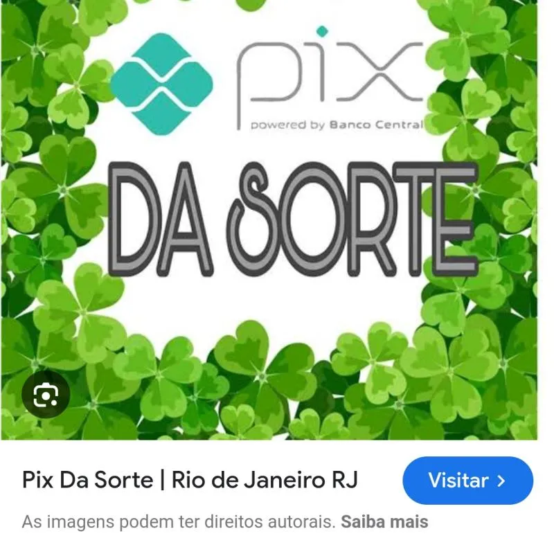 Imagem da campanha PIX DA SORTE