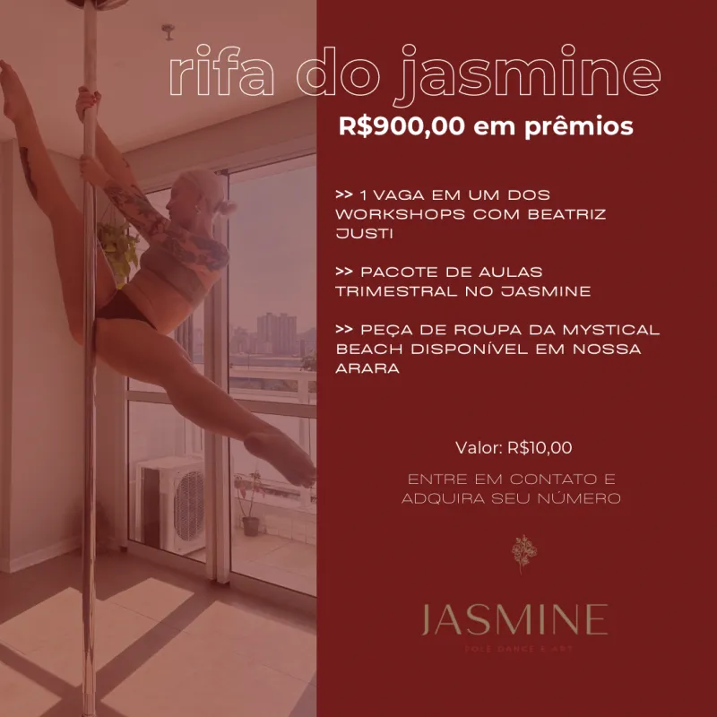 Imagem da campanha RIFA DO JASMINE