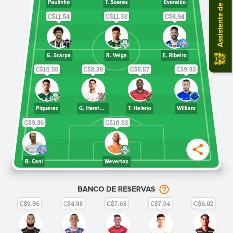 Imagem da campanha Cartola