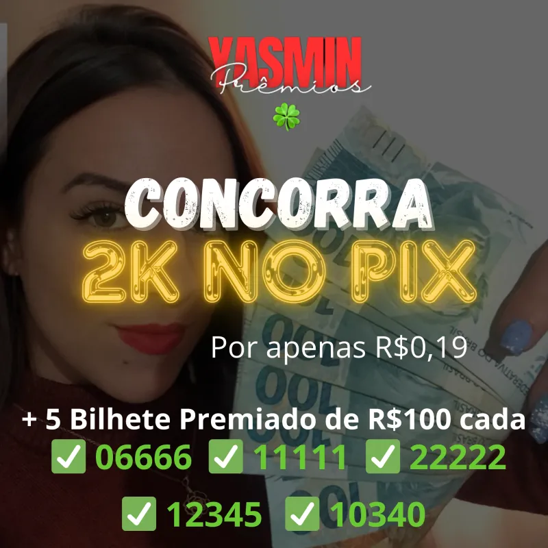 Imagem da campanha 🤑🍀 2K NO SEU P1X 🍀🤑
