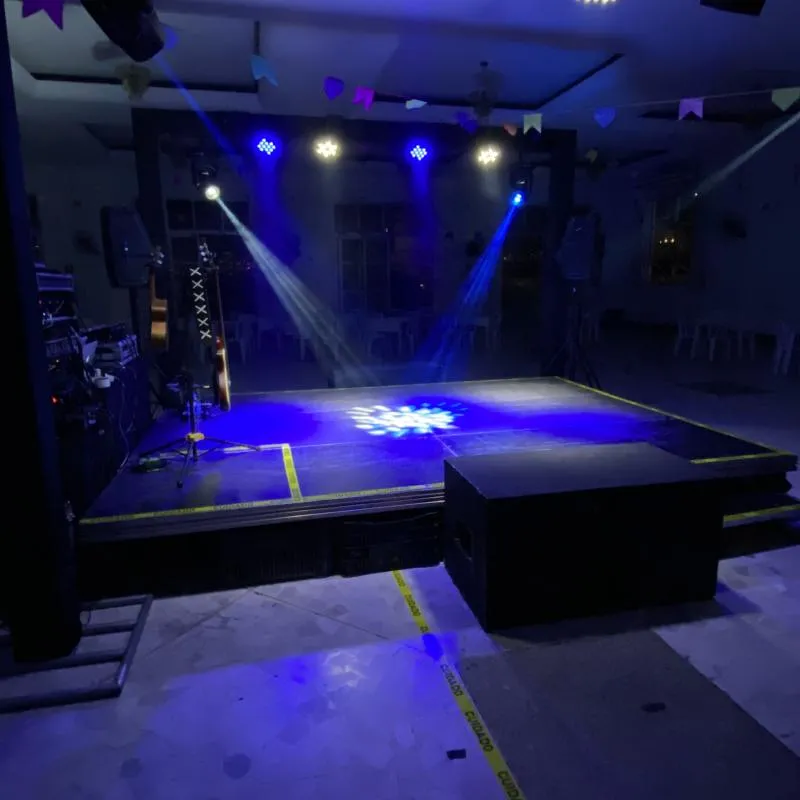 Imagem da campanha Rifa Som e Luz