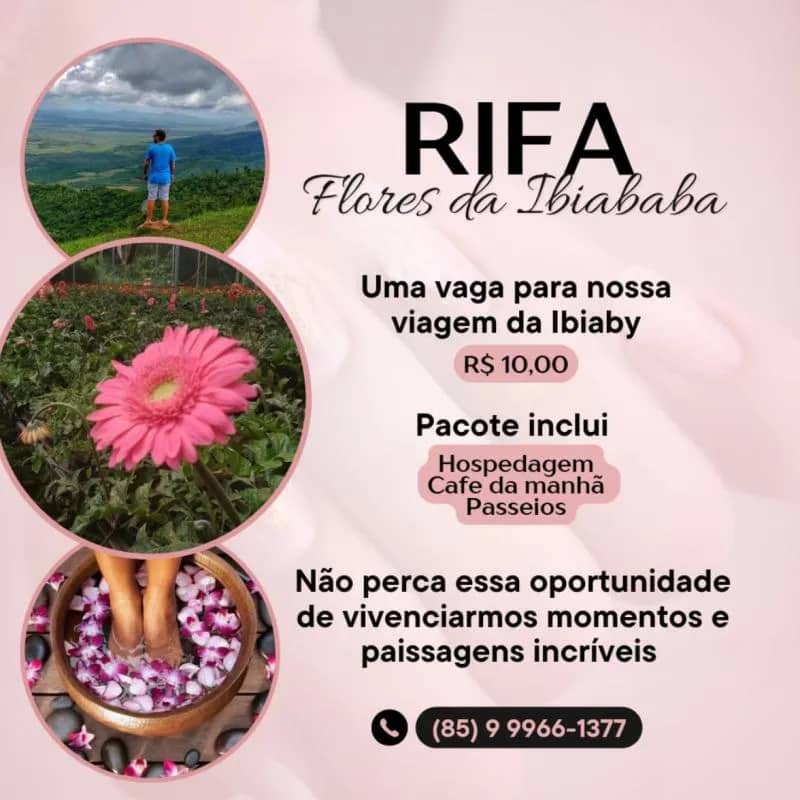 Imagem da campanha Flores da Ibiapaba