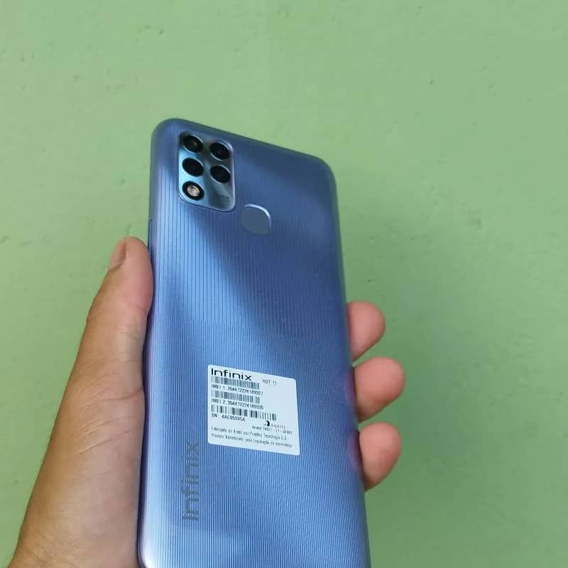 Imagem da campanha Concorra a um Smartphone infinix hot 11 Semi novo 10 meses de uso 128g ou 700 R$ no pix