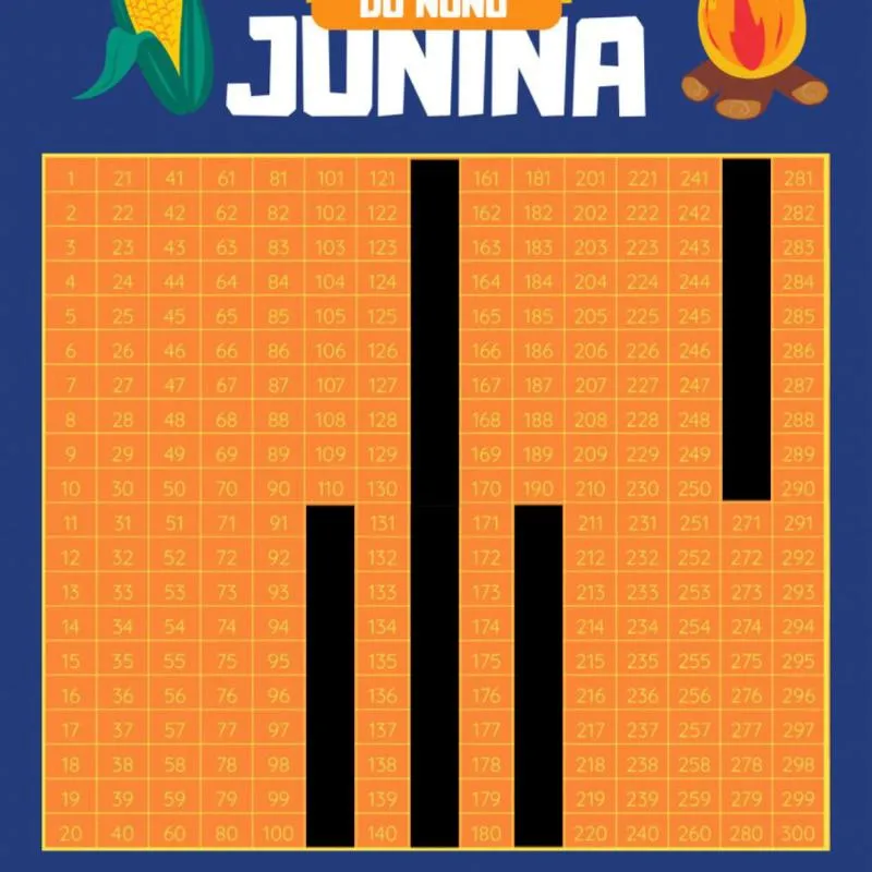 Imagem da campanha Rifa junina