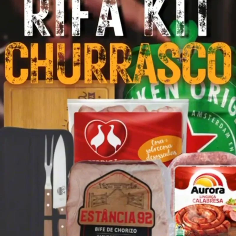 Imagem da campanha Rifa Kit Churrasco