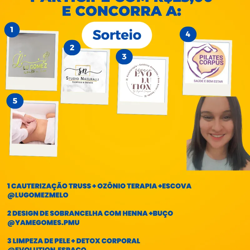 Imagem da campanha Rifa Solidária - Ajuda a Tati fazer a cirurgia no Útero