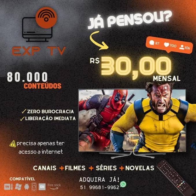 Imagem da campanha TESTE