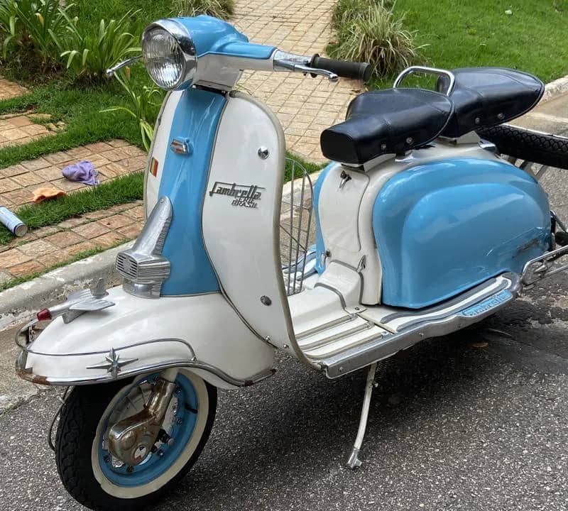 Imagem da campanha Lambretta 1963