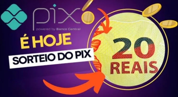 Imagem da campanha AÇÃO DE 20 NO PIX