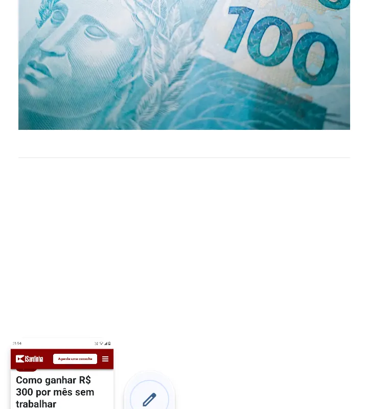 Imagem da campanha 300 reis no seu pix