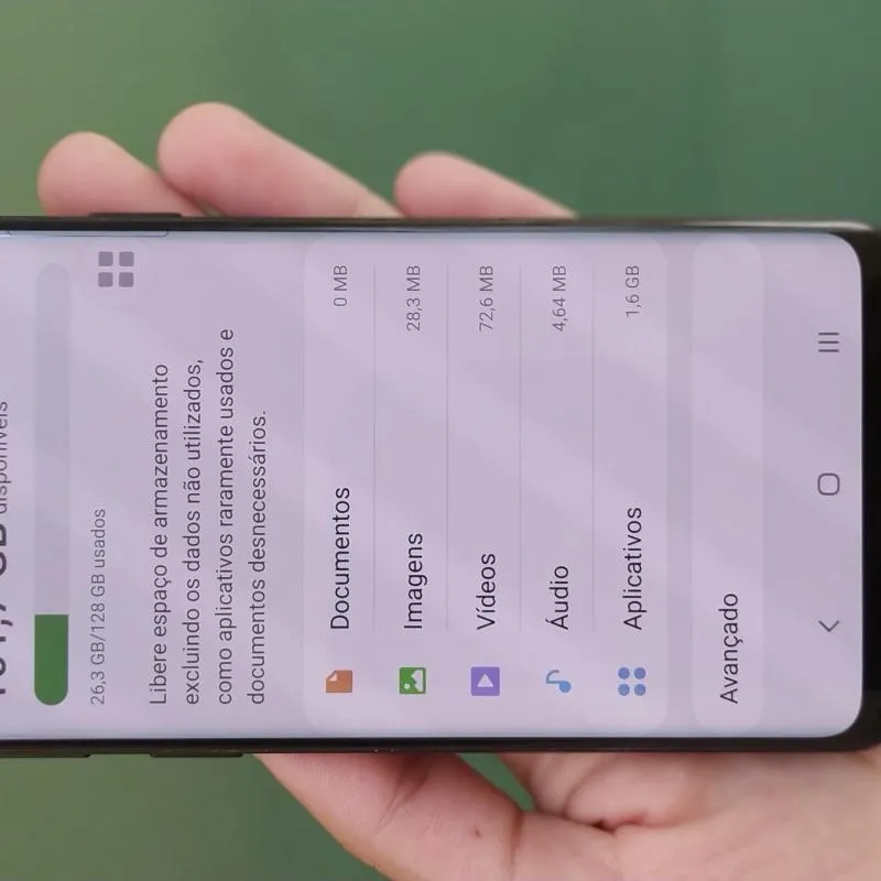 Imagem da campanha Galaxy S9 com NFC 128GB por $20