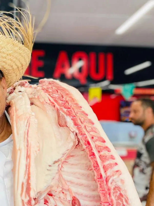 Imagem da campanha Uma banda de porco ( para ajudar na cirurgia do Fábio)