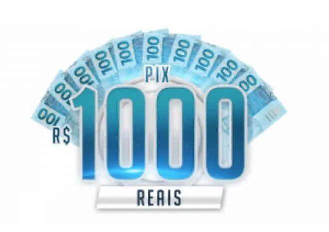 Imagem da campanha 1000 reais no pix 0,56