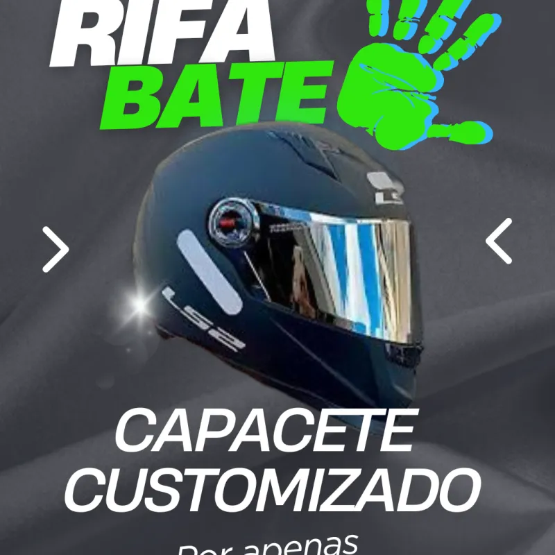 Imagem da campanha Rifa BATE 5