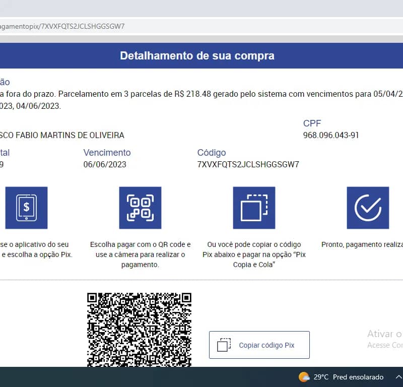 Imagem da campanha aniversario da loja