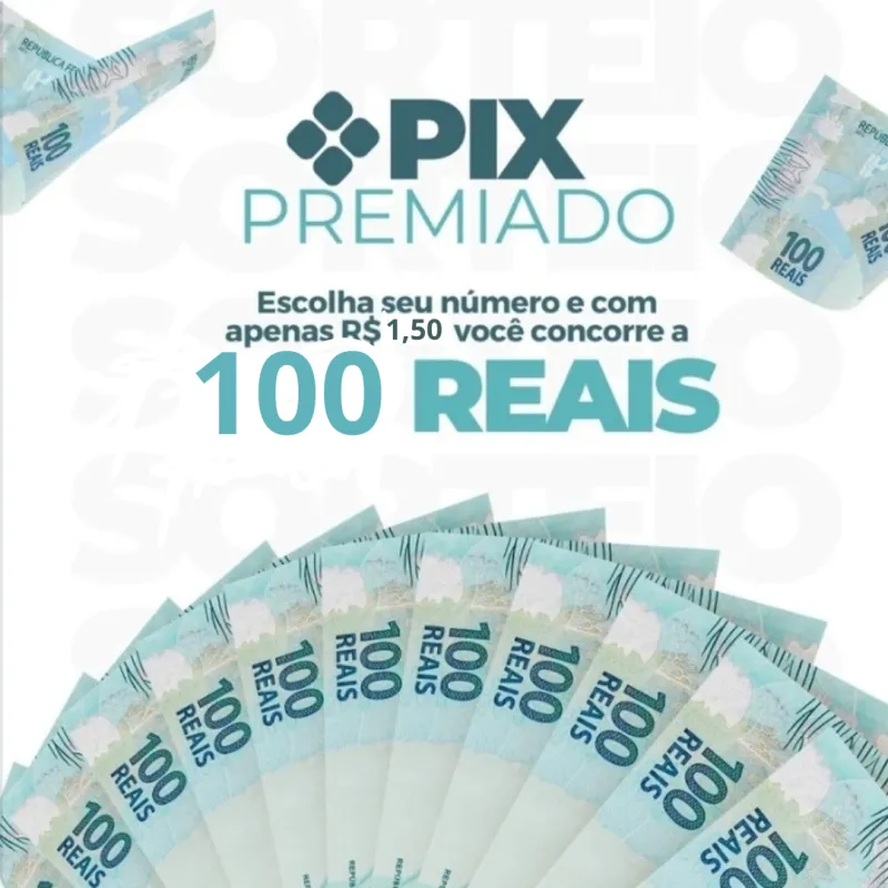 Imagem da campanha PREMIADO PIX