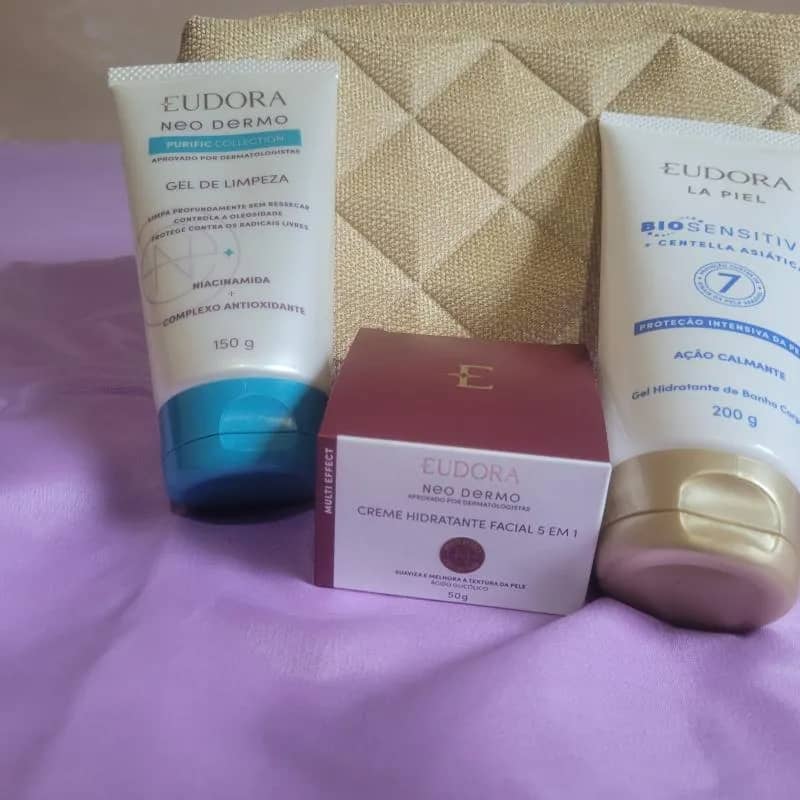 Imagem da campanha Rifa produtos Eudora