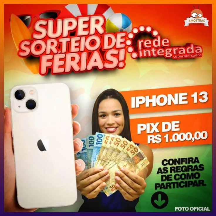 Imagem da campanha SUPER SORTEIO DE FÉRIAS 🍀