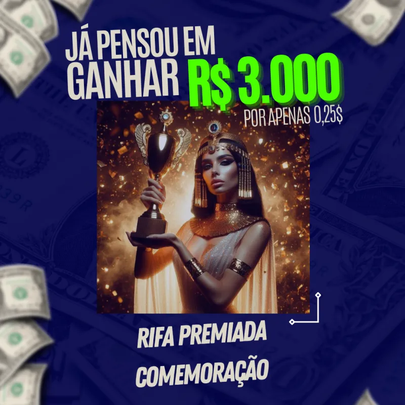 Imagem da campanha 🍀3.000$mil no pix!🍀