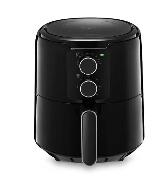 Imagem da campanha Fritadeira Elétrica Sem Óleo Air Fryer Elgin Cube Fry AFG40 4,2 Litros - Preta