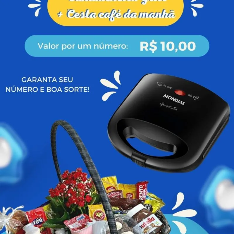 Imagem da campanha RIFA FRATERNA