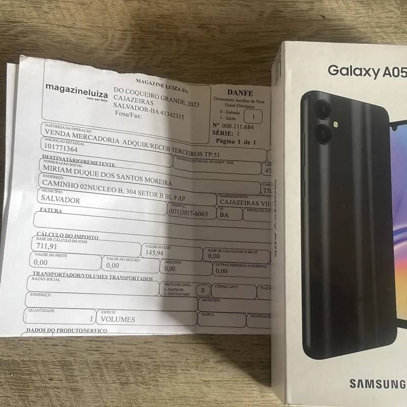 Imagem da campanha Samsung A05