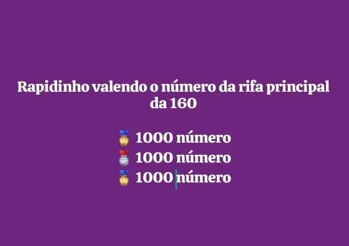 Imagem da campanha Rapidinha