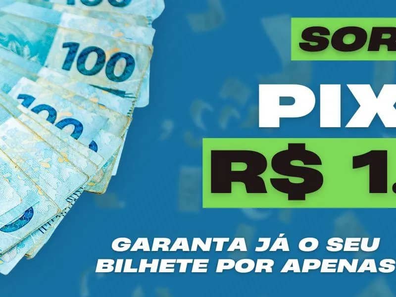 Imagem da campanha Pix da Sorte