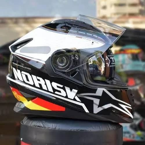 Imagem da campanha Rifa valendo um Norisk alemanha com óculos interno