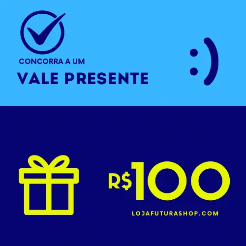Imagem da campanha Vale presente de 100 reias