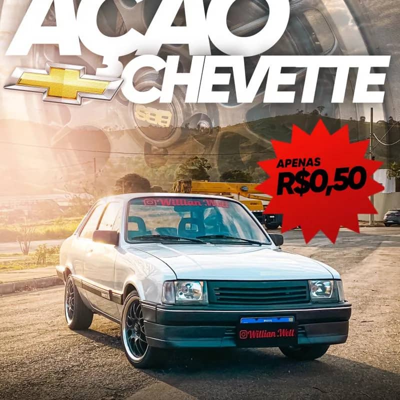 Imagem da campanha Chevrolet Chevette 1993