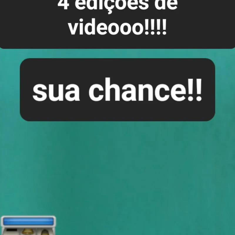 Imagem da campanha Sua chance!!! Não perca quatro edições no primeiro prêmio e no segundo prêmio uma edição