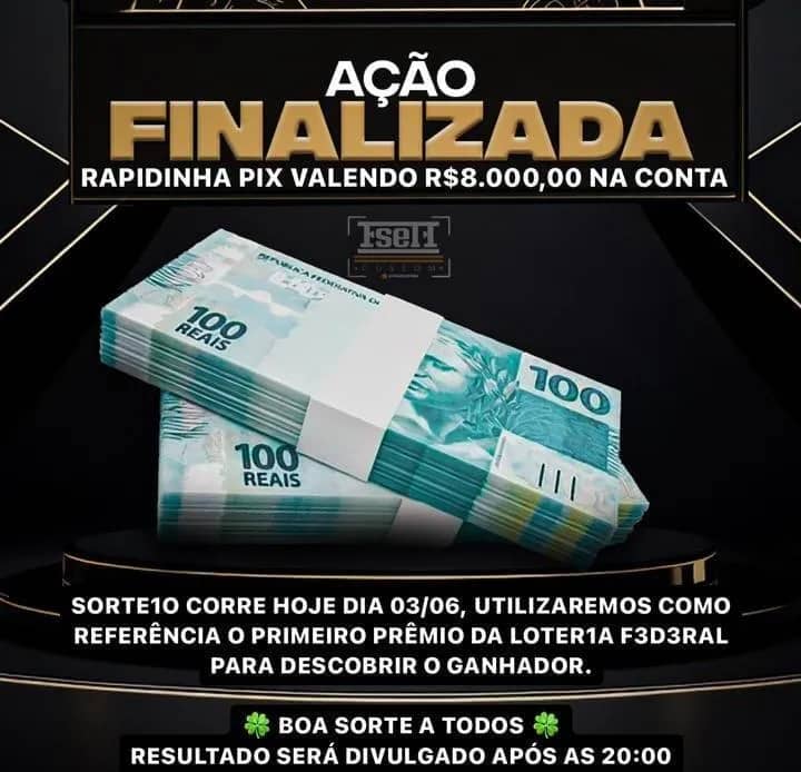 Imagem da campanha 500 reias no pix