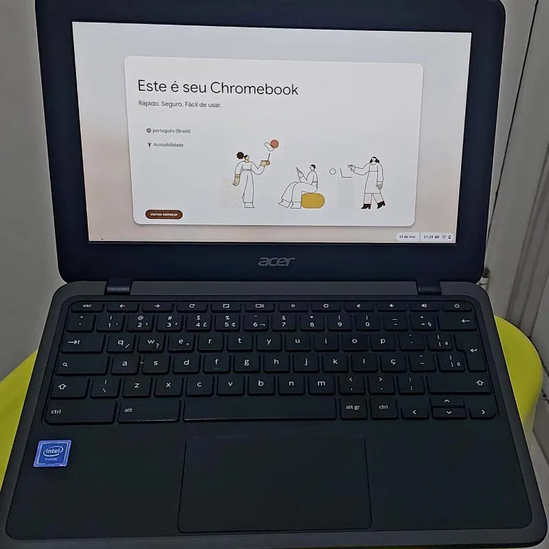 Imagem da campanha NOTEBOOK ACER EM EXCELENTE ESTADO COM POUCO USO.