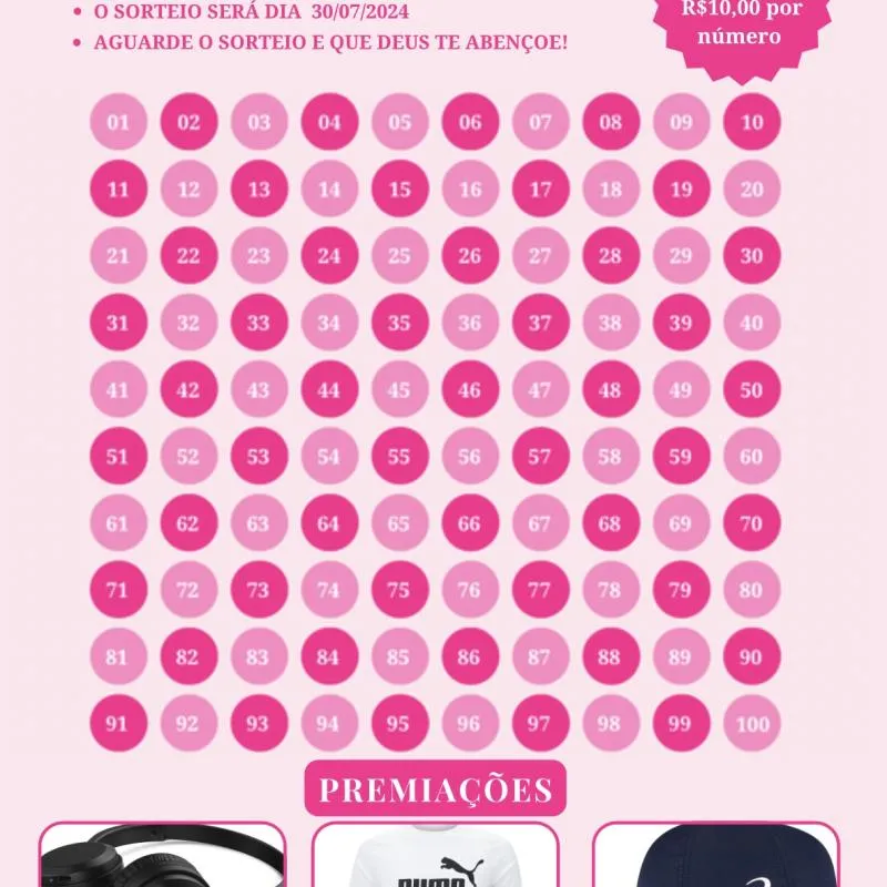 Imagem da campanha Rifa Nexteen Camp 24