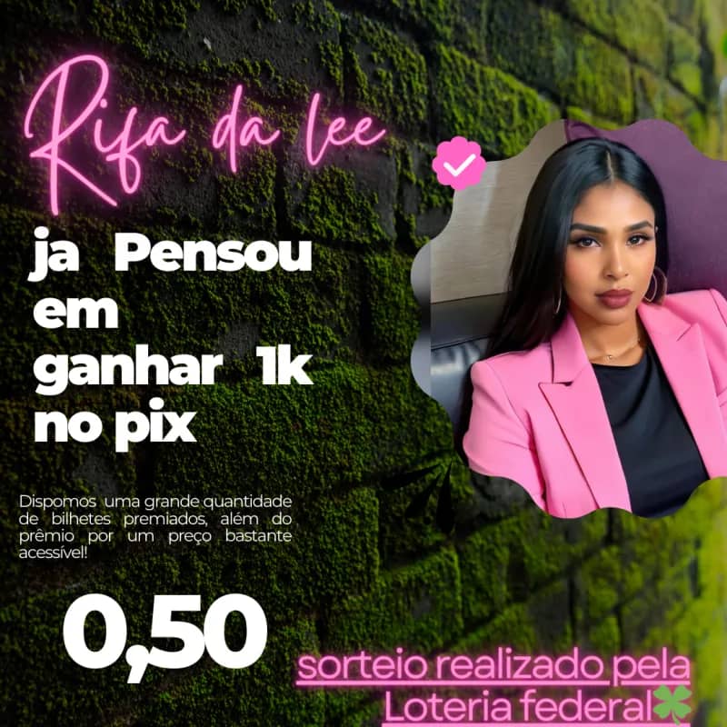 Imagem da campanha 1k no PIX