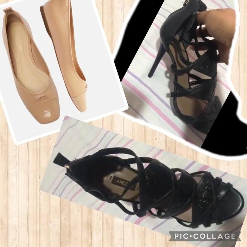 Imagem da campanha Dois sapatos Arezzo novos 36 e 37