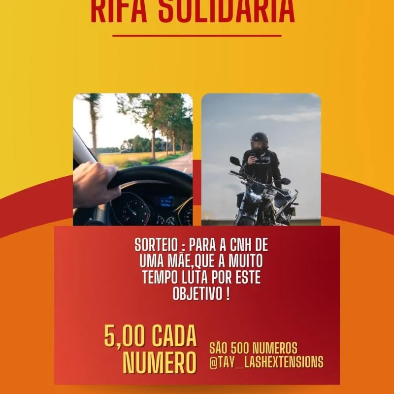 Imagem da campanha CNH DE UMA MÃE