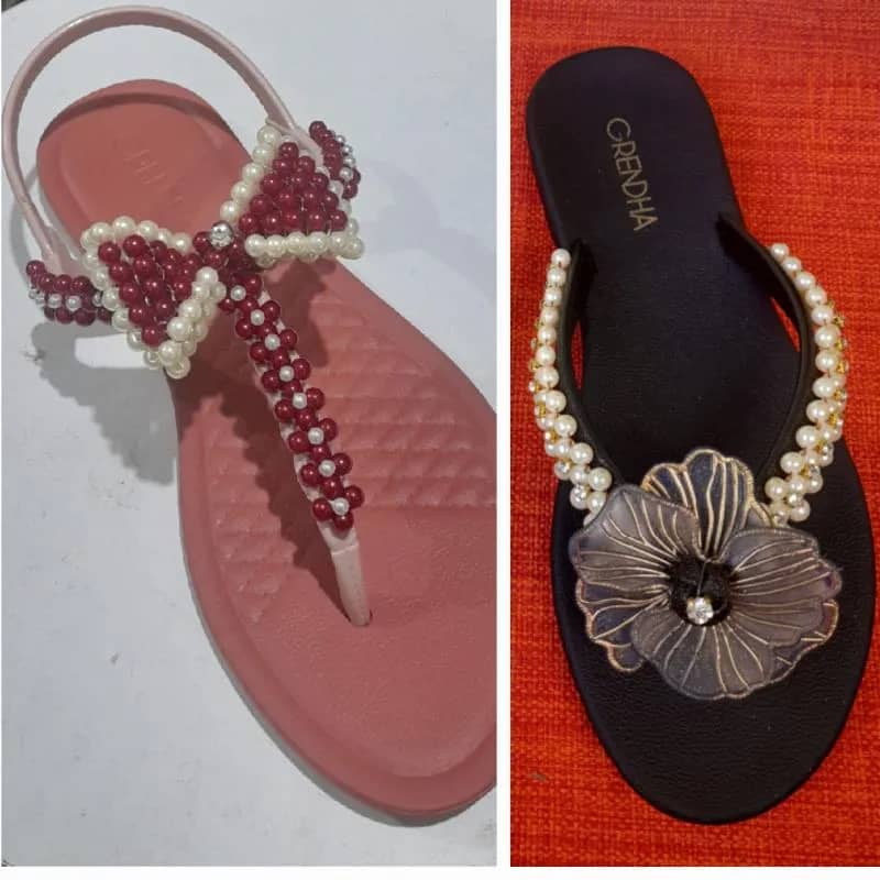 Imagem da campanha Chinelos decorados