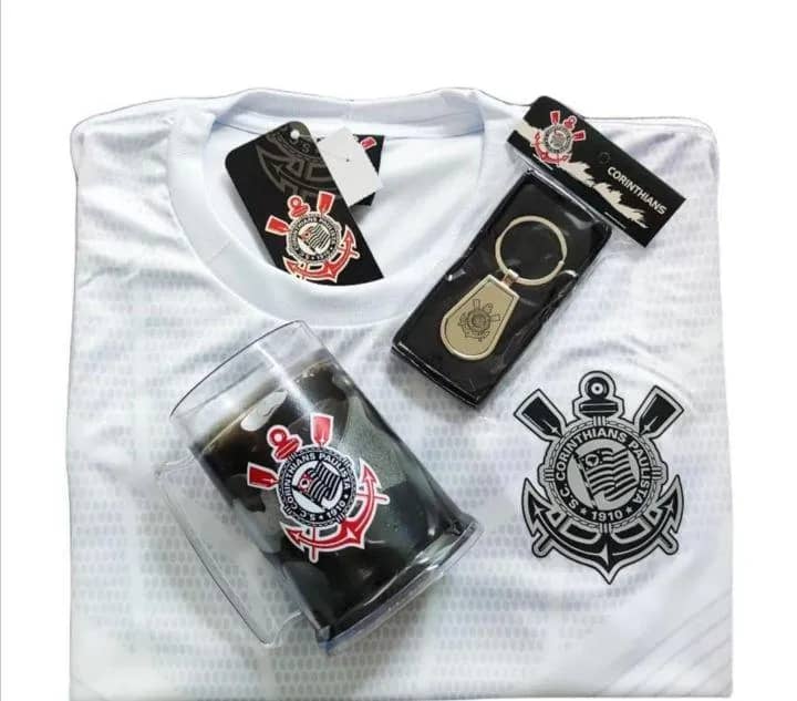 Imagem da campanha KIT CAMISETA OFICIAL DO TIME +CHAVEIRO+CANECA